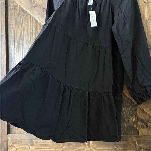 AMADI x ANTHROPOLOGIE Tencel Tiered Dress - Picture 6 of 8